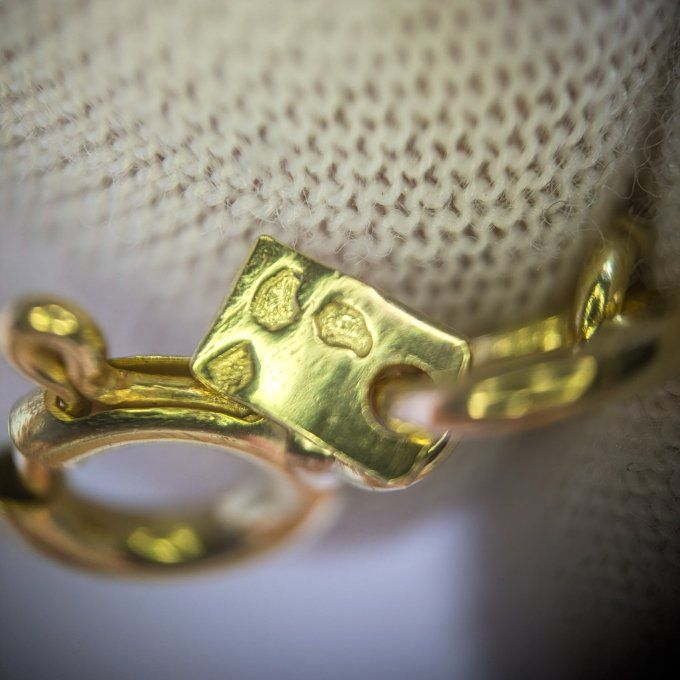 Bracelet filigrané en or 18K