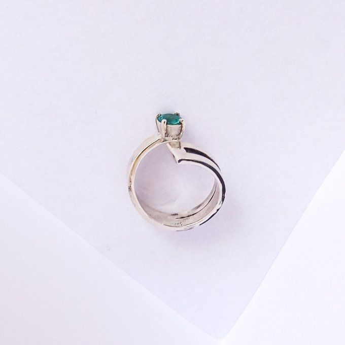 ajustable et apatite bleu néon